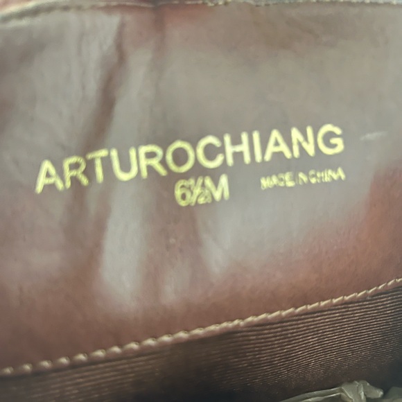 Arturo Chiang Tall Distressed Leather Riding Boot size 6.5 - Picture 4 of 12